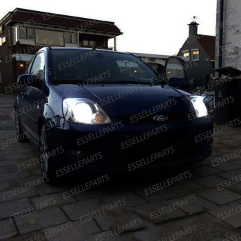 Conversione Fari Full LED 8000 Lumen 6000K Bianco Ford Fiesta MK5