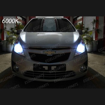 Conversione Fari Full LED 8000 Lumen 6000K Bianco Chevrolet Spark