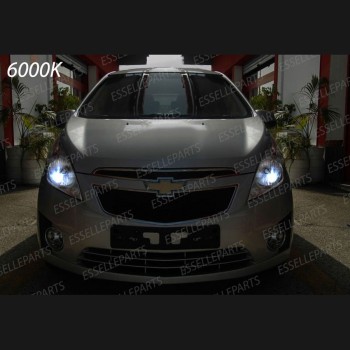 Conversione Fari Full LED 8000 Lumen 6000K Bianco Chevrolet Spark