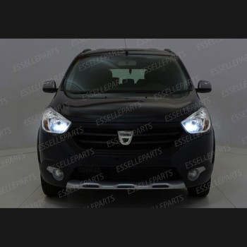 Conversione Fari Full LED 8000 Lumen 6000K Bianco Ghiaccio Dacia Lodgy Conversione Fari Full LED 8000 Lumen 6000K Bianco Ghiaccio Dacia Lodgy
