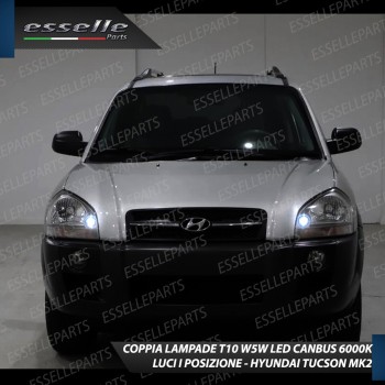Conversione Fari Full LED 8000 Lumen 6000K Bianco Hyundai Tucson