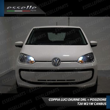 Conversione Fari Full LED 6000K bianco Skoda Citigo con Fari a parabola singola