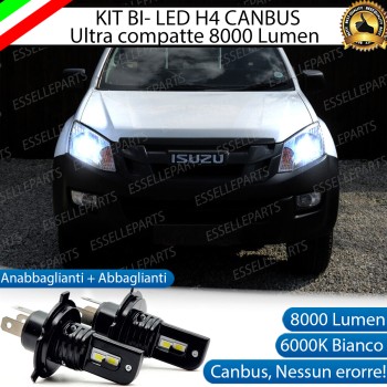 Kit Full LED H4 8000 Lumen 6000K Bianco Isuzu D-max