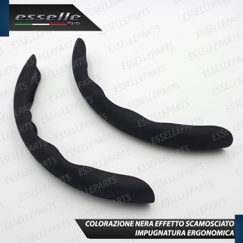 Cover per Volante Effetto Scamosciato Nero Antiscivolo per Auto Cover per Volante Effetto Scamosciato Nero Antiscivolo per Auto