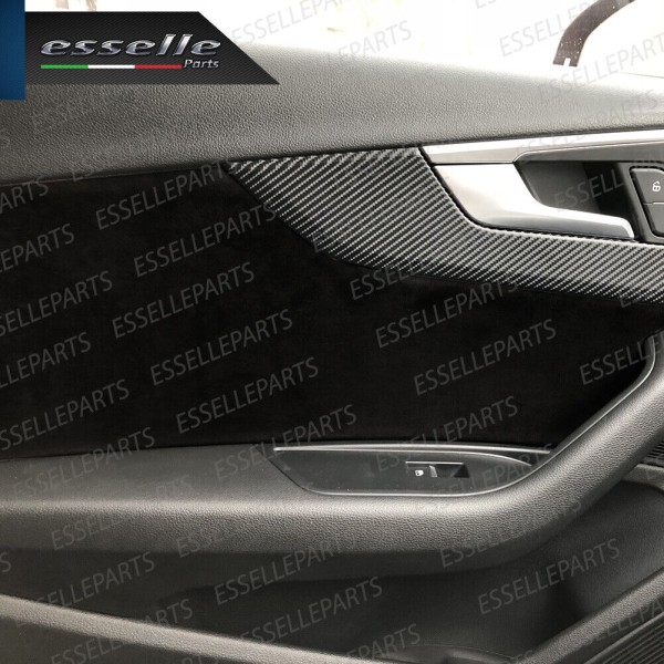 Pellicola Effetto Scamosciato Nero adesiva Professionale per Interni Auto