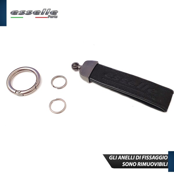 Portachiavi Auto - Stile Esselle Parts Nero