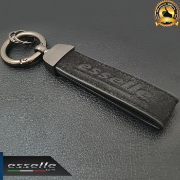 Portachiavi in Scamosciato Nero - Esselle Parts