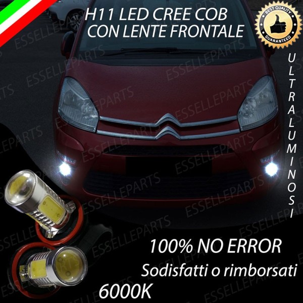 Luci Fendinebbia H11 LED 900 LUMEN CITROEN C4 PICASSO I