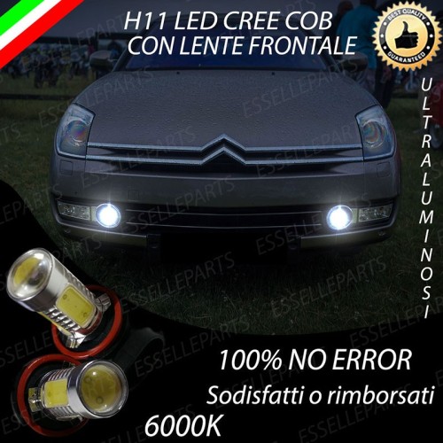 Luci Fendinebbia H11 LED 900 LUMEN CITROEN C6