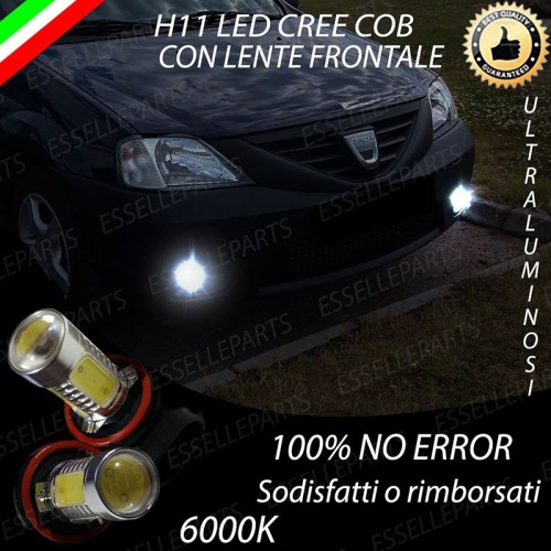 Luci Fendinebbia H11 LED 900 LUMEN DACIA LOGAN I