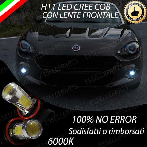 Luci Fendinebbia H11 LED 900 LUMEN 124 Spider Abarth