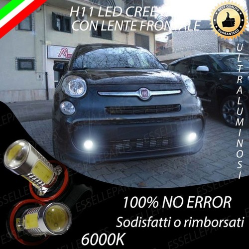 Luci Fendinebbia H11 LED 900 LUMEN FIAT 500L