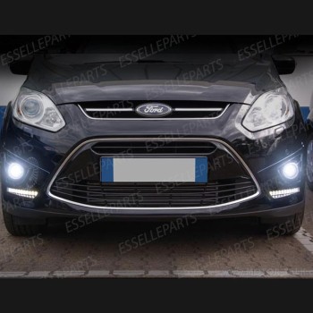 Luci Fendinebbia H11 LED 900 Lumen 6000K bianco FORD C-MAX MK2
