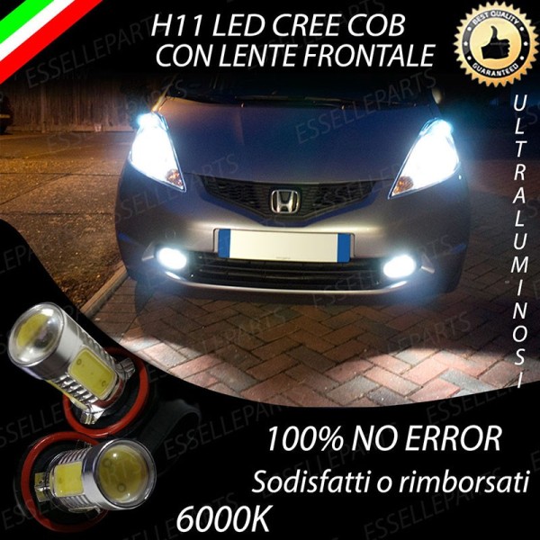 Luci Fendinebbia H11 LED 900 LUMEN HONDA JAZZ II