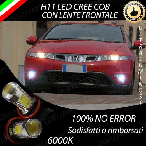 Luci Fendinebbia H11 LED 900 LUMEN HONDA CIVIC VIII