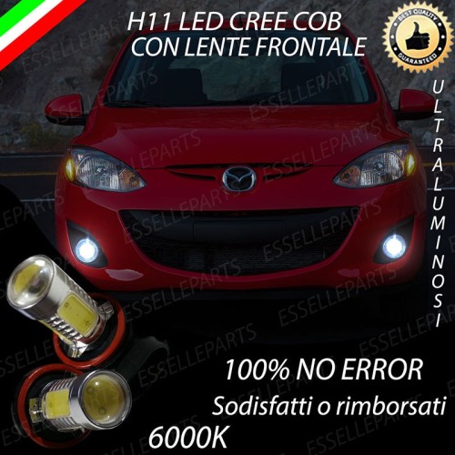 Luci Fendinebbia H11 LED 900 LUMEN MAZDA 2 II