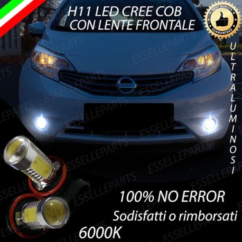 Luci Fendinebbia H11 LED 900 LUMEN NISSAN NOTE II Luci Fendinebbia H11 LED 900 LUMEN NISSAN NOTE II