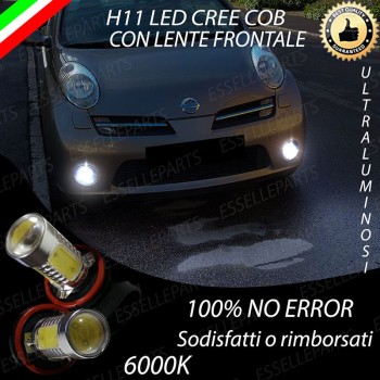 Luci Fendinebbia H11 LED 900 LUMEN NISSAN MICRA III