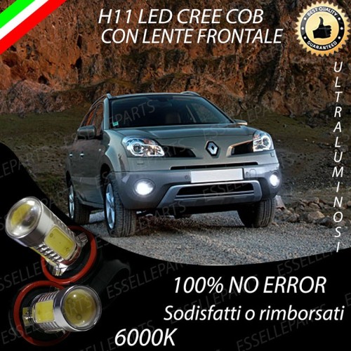 Luci Fendinebbia H11 LED 900 LUMEN RENAULT KOLEOS