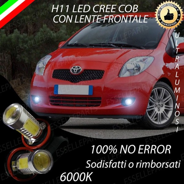 Luci Fendinebbia H11 LED 900 LUMEN TOYOTA YARIS II