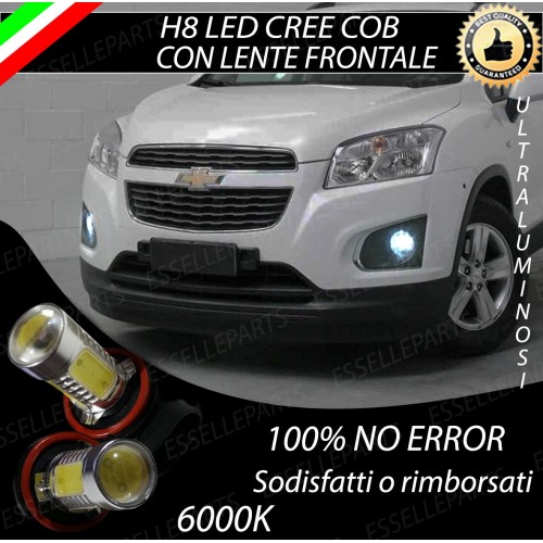 Luci Fendinebbia H8 LED COB 900 LUMEN CHEVROLET TRAX