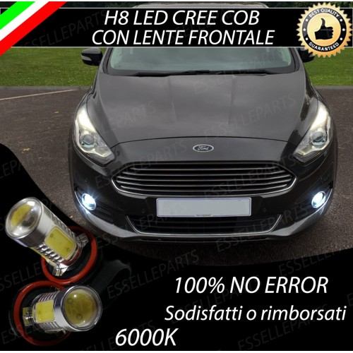 Luci Fendinebbia H8 LED COB 900 LUMEN FORD S-MAX II