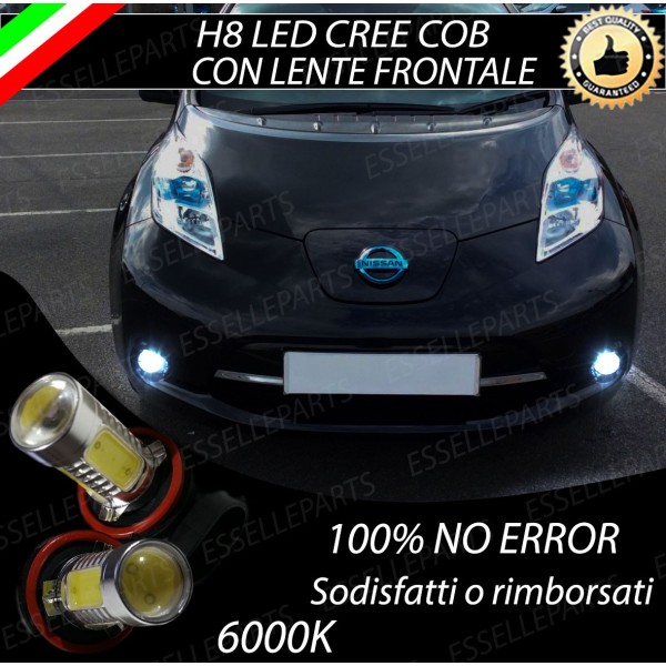 Luci Fendinebbia H8 LED COB 900 LUMEN NISSAN LEAF