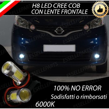Luci Fendinebbia H8 LED COB 900 LUMEN NISSAN NV200