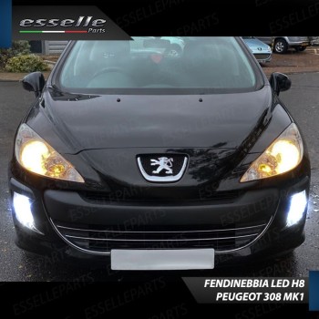 Luci Fendinebbia H8 LED COB 900 LUMEN PEUGEOT 308 308 CC Luci Fendinebbia H8 LED COB 900 LUMEN PEUGEOT 308 308 CC