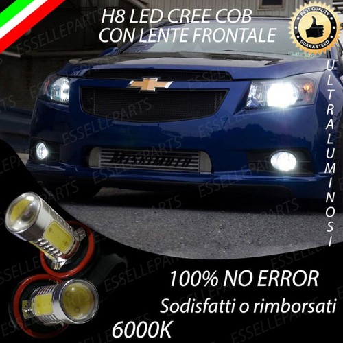 Luci Fendinebbia H8 LED 900 LUMEN CHEVROLET CRUZE
