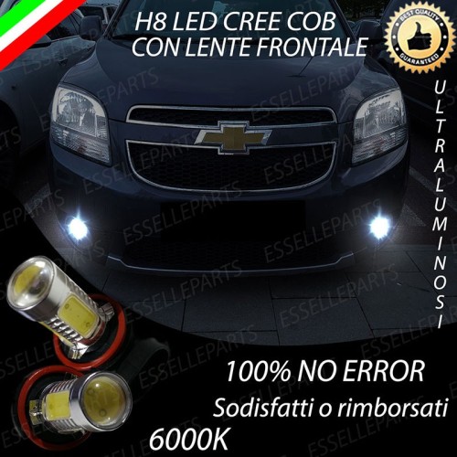 Luci Fendinebbia H8 LED 900 LUMEN CHEVROLET ORLANDO