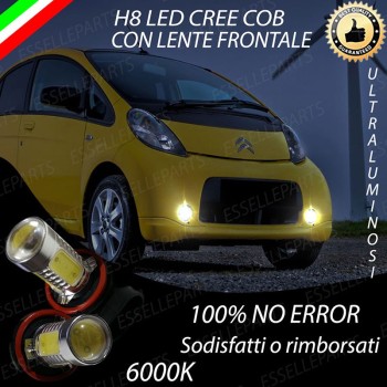 Luci Fendinebbia H8 LED 900 LUMEN CITROEN C-ZERO