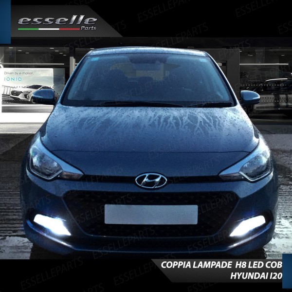 Luci Fendinebbia H8 LED 900 LUMEN HYUNDAI I20 II