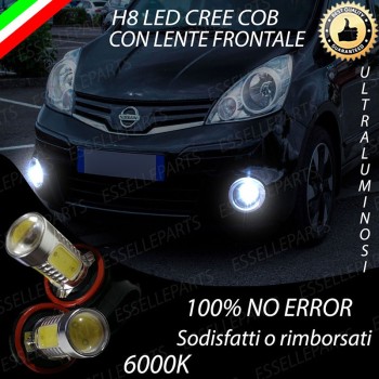 Luci Fendinebbia H8 LED 900 LUMEN NISSAN NOTE I