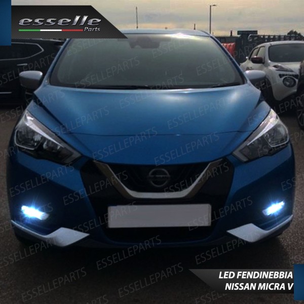 Luci Fendinebbia H8 LED 900 LUMEN NISSAN MICRA V