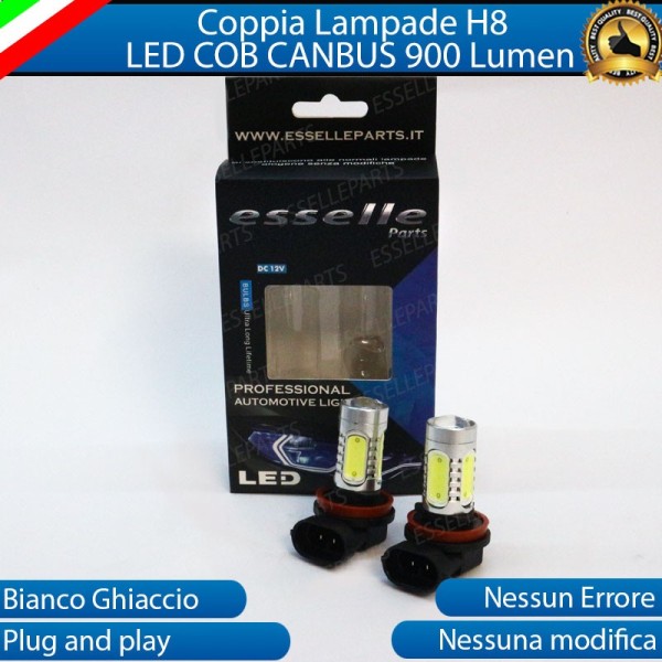 Luci Fendinebbia H8 LED COB 900 LUMEN Skoda Superb 2
