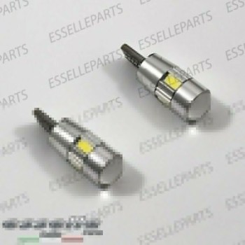 Coppia Lampade T10 W5W LED canbus con lente frontale per luci di posizione per Smart FORFOUR Coppia Lampade T10 W5W LED canbus con lente frontale per luci di posizione per Smart FORFOUR