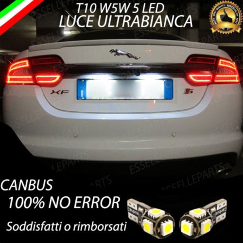 Luci targa 5 LED Canbus