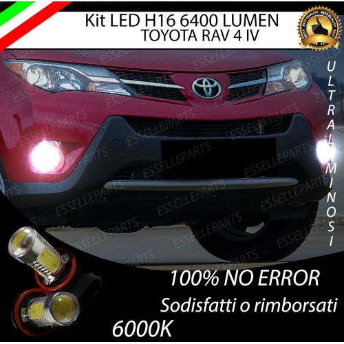 Luci Fendinebbia H16 LED 900 LUMEN TOYOTA RAV4 IV