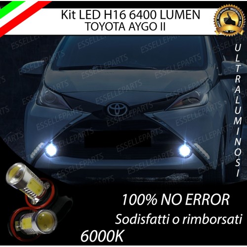 Luci Fendinebbia H16 LED 900 LUMEN TOYOTA AYGO II