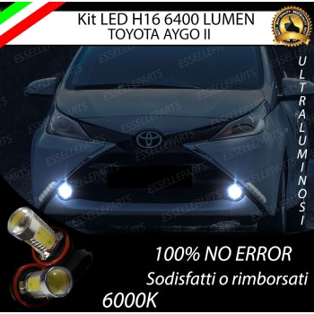 Luci Fendinebbia H16 LED 900 LUMEN TOYOTA AYGO II