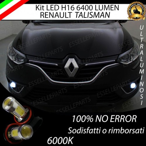 Luci Fendinebbia H16 LED 900 LUMEN RENAULT TALISMAN