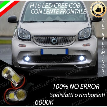 Luci Fendinebbia H16 LED COB 900 LUMEN SMART FORTWO III Luci Fendinebbia H16 LED COB 900 LUMEN SMART FORTWO III
