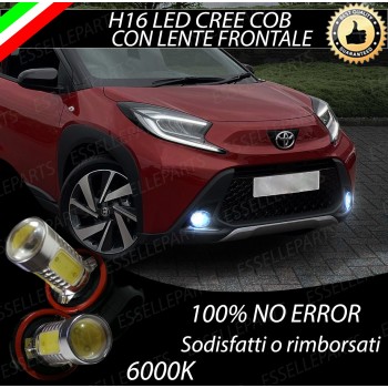 Luci Fendinebbia H16 LED COB 900 LUMEN TOYOTA AYGO X