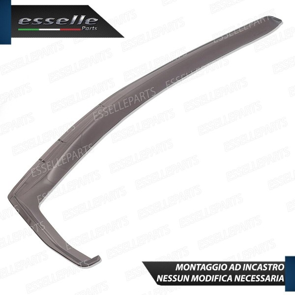 Deflettori Aria Anti Turbo Anti Vento Nero Fumè per Opel Corsa E 3 PORTE