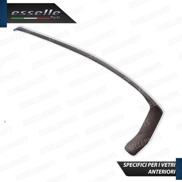 Deflettori Aria Anti Turbo Anti Vento Nero Fumè per Opel Corsa E 5 PORTE