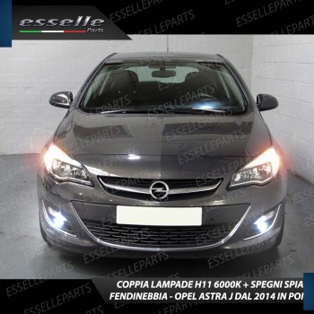 Luci Fendinebbia H11 LED 900 LUMEN 6000K bianco OPEL ASTRA J dal 2012 in poi Luci Fendinebbia H11 LED 900 LUMEN 6000K bianco OPEL ASTRA J dal 2012 in poi