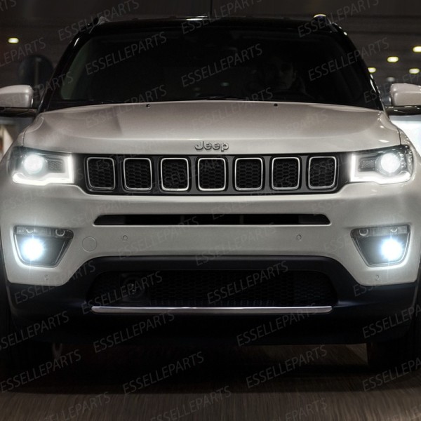 Luci Fendinebbia H11 LED 900 LUMEN JEEP COMPASS II