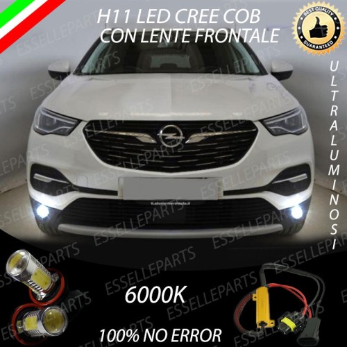 Luci Fendinebbia H11 LED 900 LUMEN OPEL GRANDLAND X