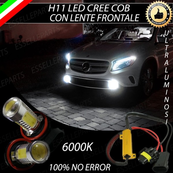 Luci Fendinebbia H11 LED 900 LUMEN MERCEDES GLA X156